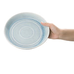 Olympia Cavolo platte ronde schaal ijsblauw 22cm (4 stuks)