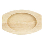 Olympia Hevea Bord Voor Gietijzeren Ovale Orenschotel 210x120mm Voor Fw819