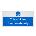 Vogue 'Hand wash only' vinyl sticker