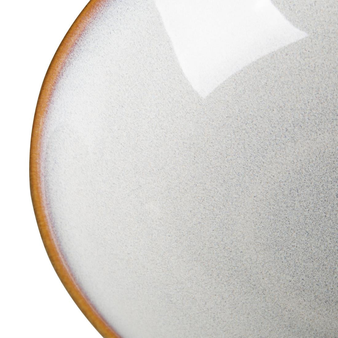 Olympia Drift Grijze Effen Coupeschalen 205 mm (Pak Van 4)