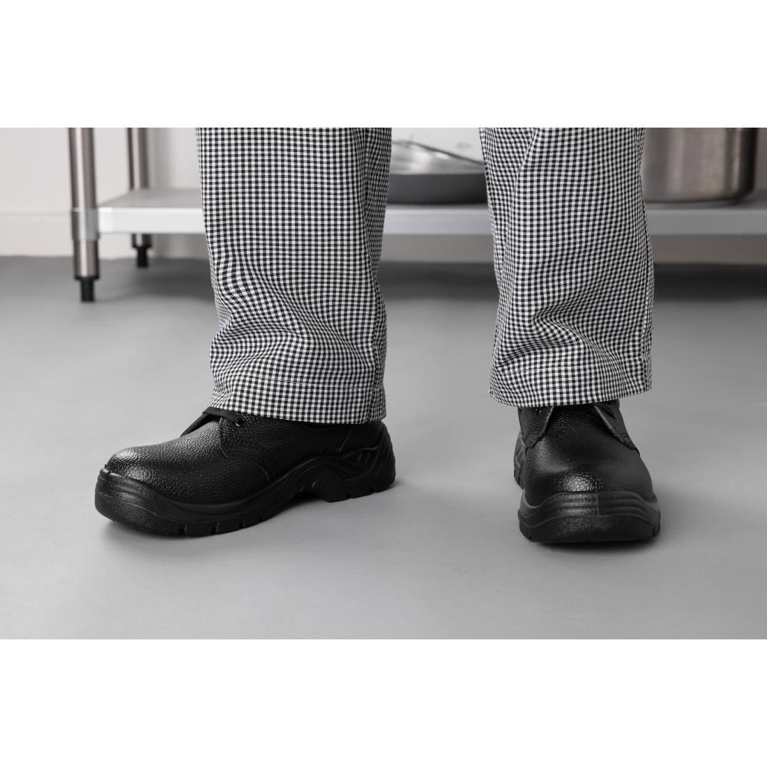 Nisbets Essentials unisex veiligheidsschoenen zwart 42