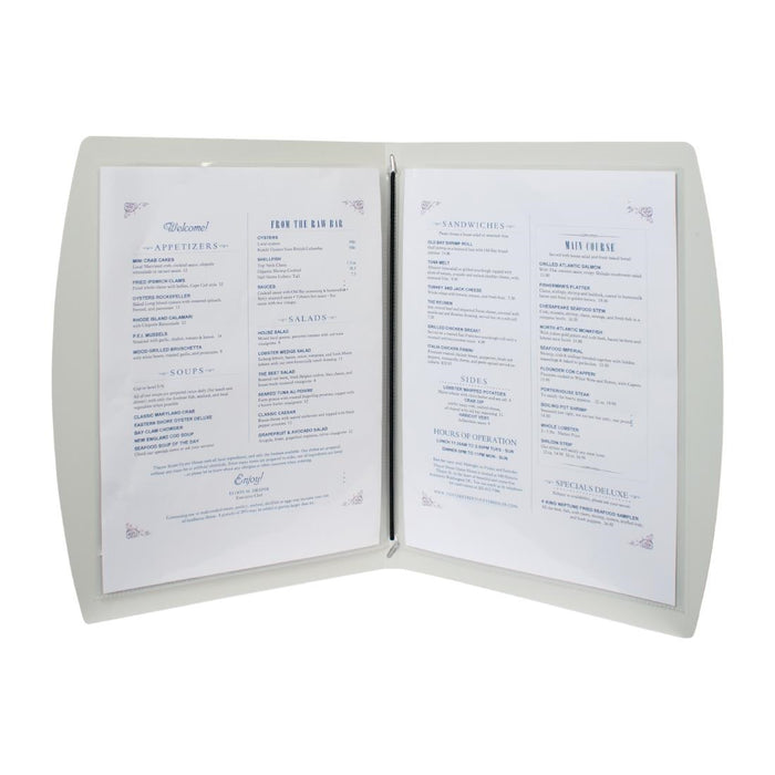 Securit Rio Menuhoes Zilver A4
