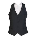 Damesgilet 4 knopen zwart M