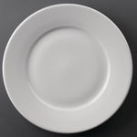 Olympia Athena borden met brede rand 25,4cm (12 stuks)
