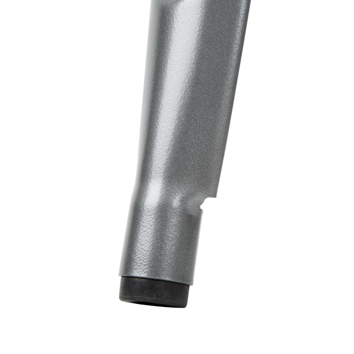 Bolero Bistro hoge barstoel met houten zitting grijs (4 stuks)