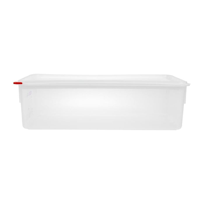 Araven GN 1/1 voedselbak met deksel 21L (4 stuks)