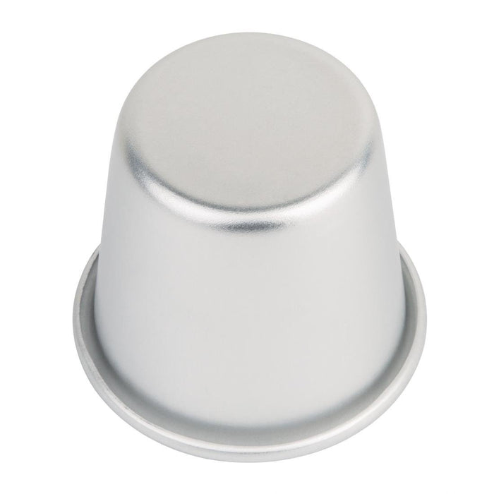 Vogue aluminium extra diepe moussevorm/puddingvorm 5 x 5,5cm 80ml