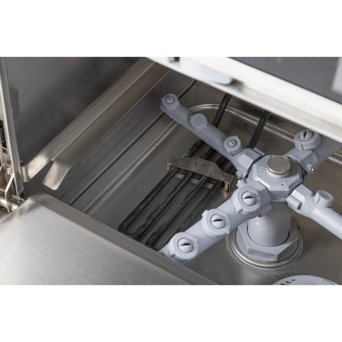 Buffalo Digitale Aanrecht Vaatwasser Glas 350mm Mand 3.3Kw