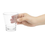 Olympia Kristallon Polycarbonaat Stapelbare Tumblers - Helder 250ml (6 Pack)