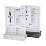 Europel Bordenhouder A5 Polystone Wit