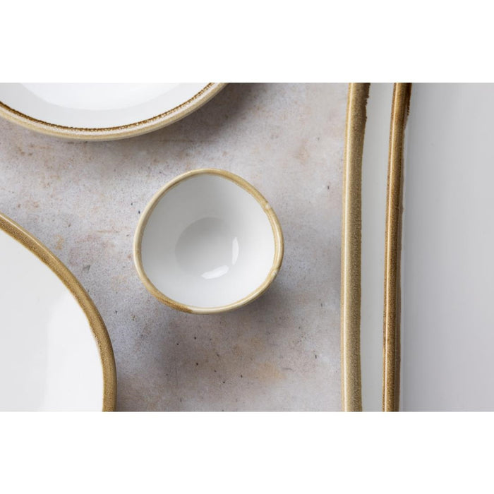 Olympia Kiln dipschaaltjes krijtwit 68mm 50ml (12 stuks)