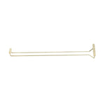 Glasrek messing 61cm