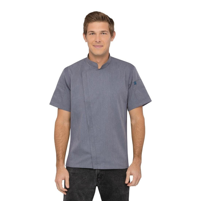 Koksbuis Unisex Inktblauw Korte Mouw XL