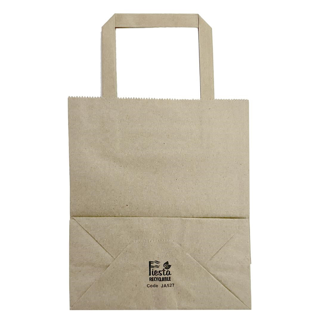 Fiesta Recycleerbare Platte Handvat Bruine Papieren Tassen Klein (250 stuks)