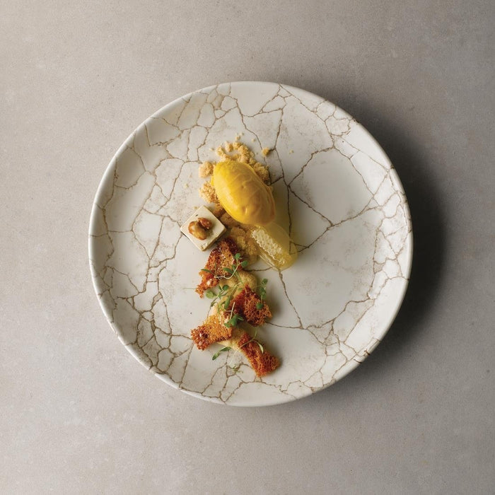 Churchill Studio Prints Kintsugi Agaat Grey Borden 260mm (Pak Van 12)