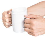 Olympia Kristallon Heritage drinkbeker met deksel 300ml wit (4 stuks)