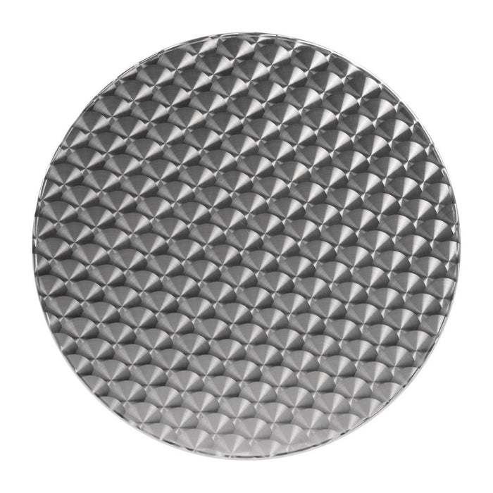 Bolero Bistro ronde RVS tafel 60cm grijs