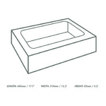 Vegware composteerbare sandwichboxen met deksel groot (25 stuks)