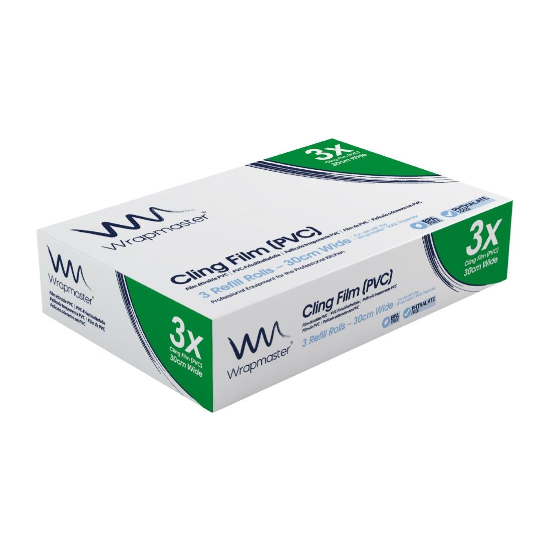 Wrapmaster huishoudfolie navulling 30x30,5cm (3 stuks)