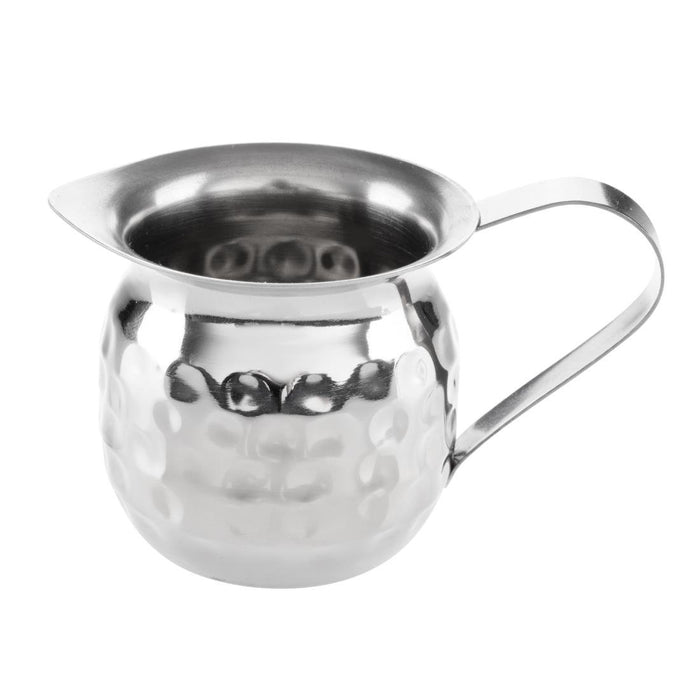 Olympia Mini Gehamerd Roestvrijstalen Melkkannetje 78Ml (Pakket Van 6)