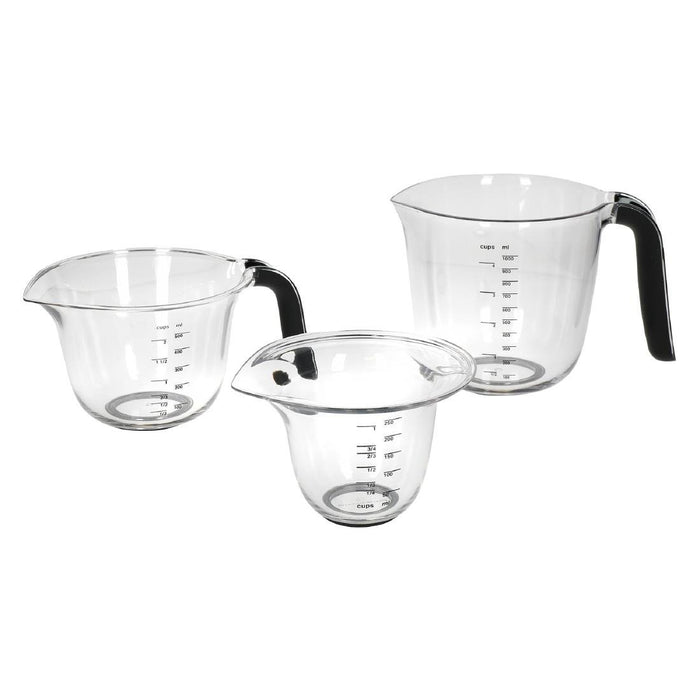 Kitchenaid Maatbekers Zwart (Set 3)