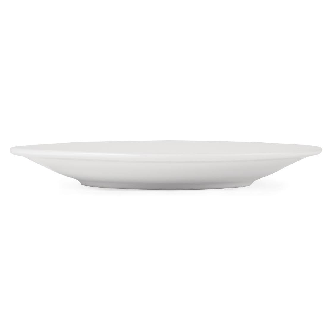 Olympia Athena borden met brede rand 20,2cm (12 stuks)