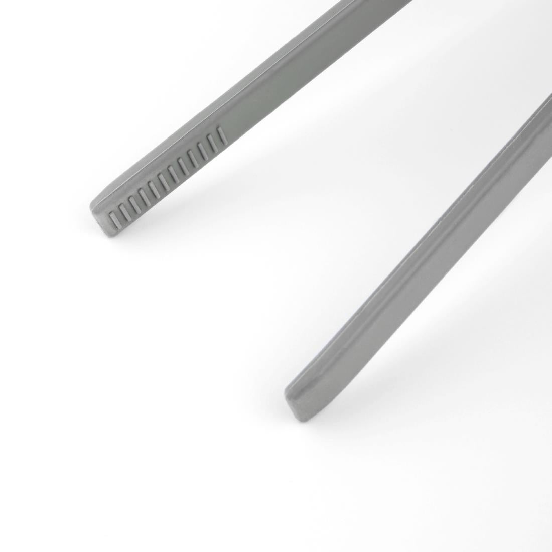 Vogue siliconen hittebestendige tang met pincetgreep 11"