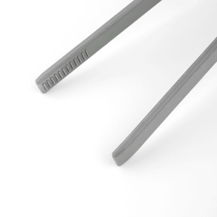 Vogue siliconen hittebestendige tang met pincetgreep 11"