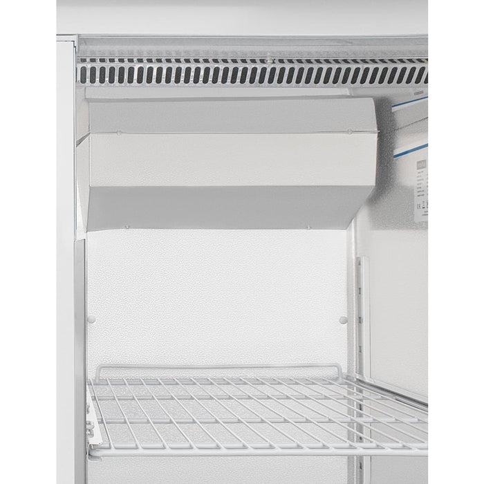 Polar G-serie Gastro 1-deurs koeling met glazen deur 600L