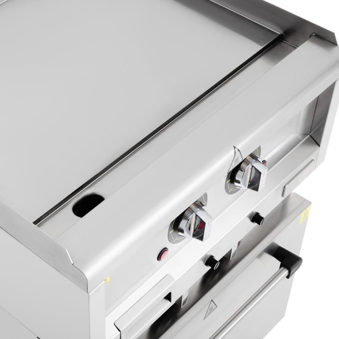 Buffalo 600 Serie Vrijstaande Elektrische Bakplaat Met Heteluchtoven