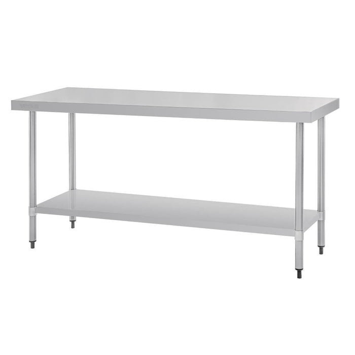 Vogue RVS werktafel zonder achteropstand 90x180x60cm