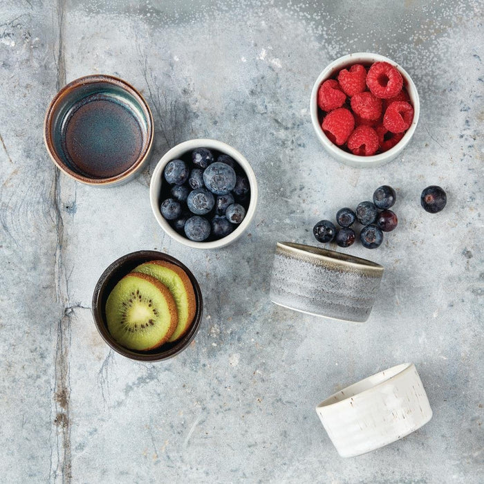 Olympia Cavolo Wit Gespikkelde Dipschaal - 67mm (Doos 12)