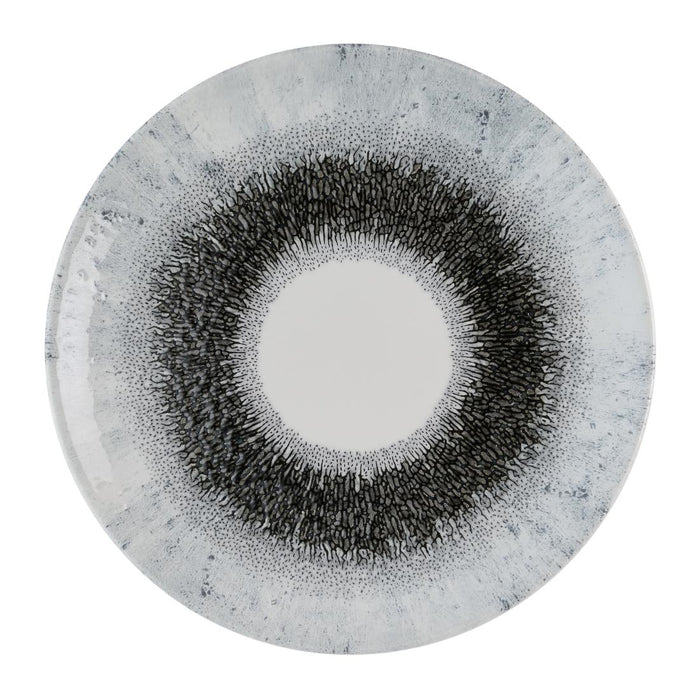 Churchill Studio Prints Fusion Black Evolve Coupe Bord 26cm (pak van 12)