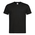 Unisex T-shirt zwart XL