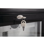 Polar G-serie 3-deurs barkoeling met klapdeuren zwart 330L