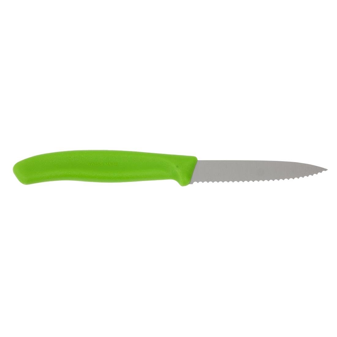 Victorinox gekarteld schilmesje groen 8cm