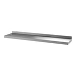 Gastro M RVS wandplank zonder steunen 180x40cm