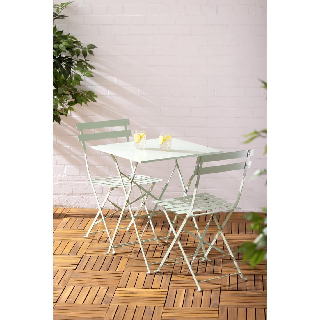 Bolero stalen klaptafel lichtgroen 600mm