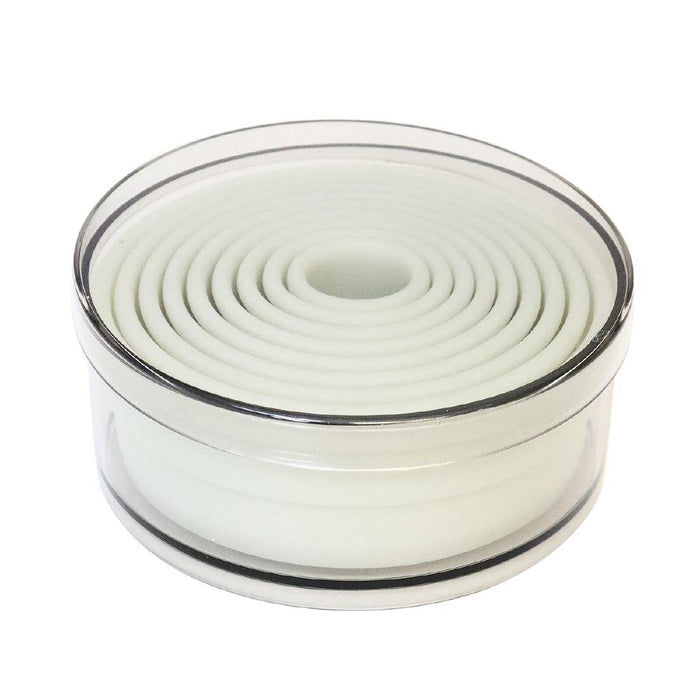 Schneider stekerdoos rond glad (9 stuks)