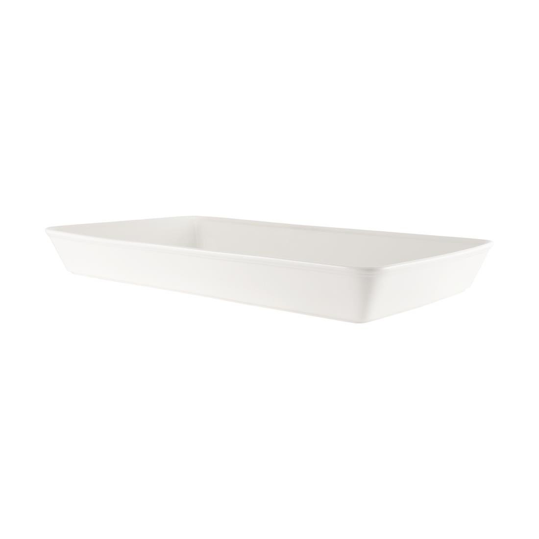 Churchill Counter Serve rechthoekige ovenschalen 38x25cm (4 stuks)