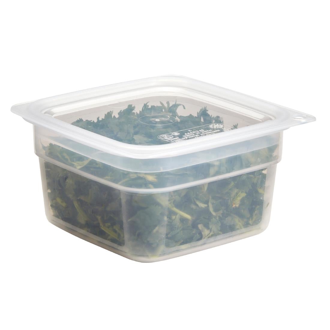 Cambro FreshPro doorzichtig deksel 100 mm x 100 mm