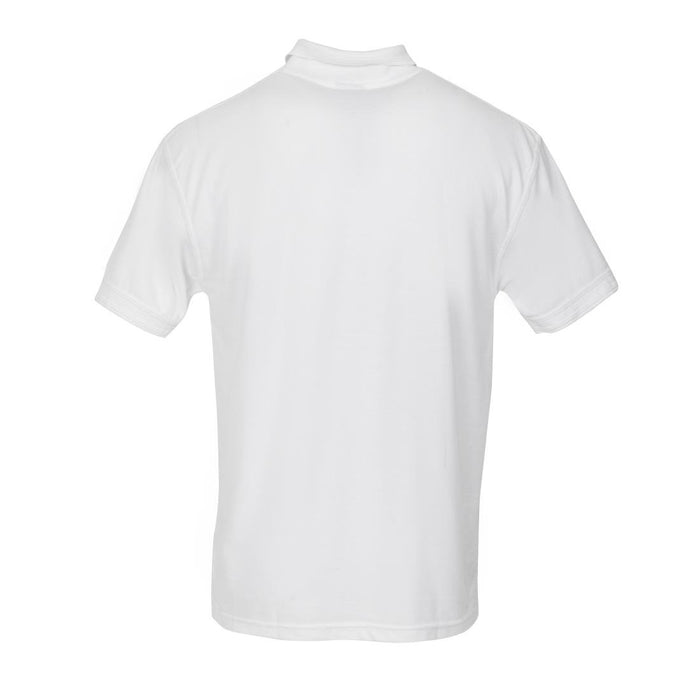 Unisex poloshirt wit L