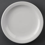 Olympia Athena borden met smalle rand 20,5cm (12 stuks)