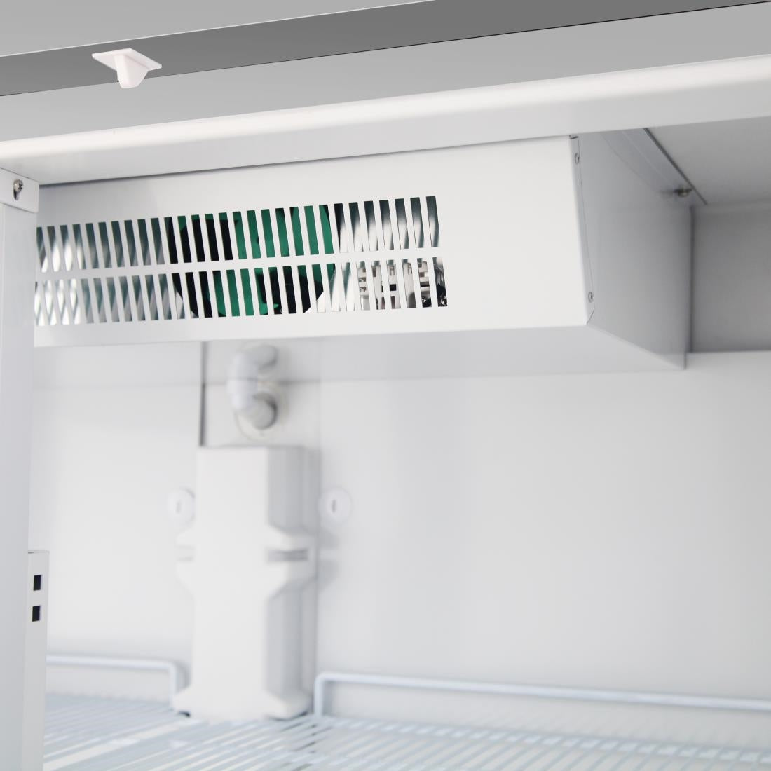 Polar C-Serie Tweedelige Koelkast Roestvrij Staal