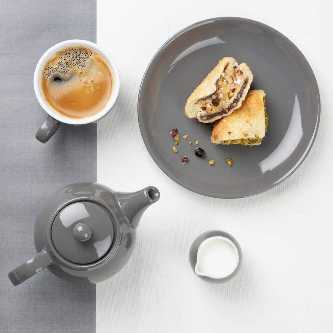 Olympia Café Theepot Houtskool 450ml (2 Stuks)