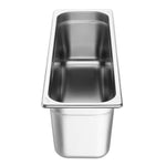 Vogue Roestvrijstalen Gastronorm 2/4 Bak 150mm