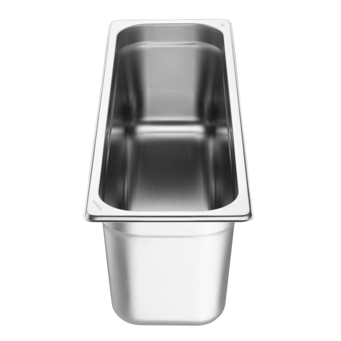 Vogue Roestvrijstalen Gastronorm 2/4 Bak 150mm