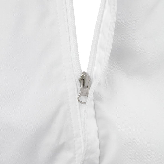 Koksbuis Wit Unisex Met Rits XL