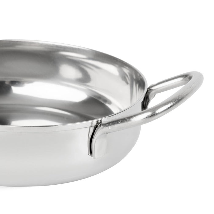 Olympia Tafel Presentatie Dubbel Handvat Schaal Roestvrij Staal 125mm