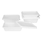 Fiesta Composteerbare Bagasse Voedselcontainer Bases 1000ml (Pakket Van 100)